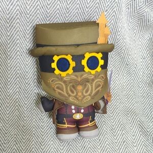 Steampunk Plush Toy with Hat and Goggles